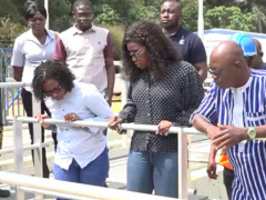 Togo: Mila Aziablé Inspects Water and Sanitation Infrastructures in the Plateaux Region