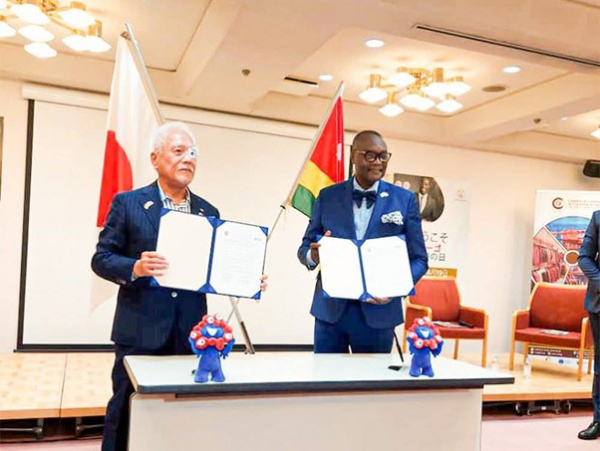 Togo-Japon : pour stimuler les échanges commerciaux, la CCI-Togo et la CCI-Osaka concluent une convention