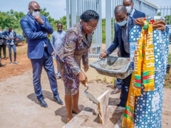 Togolese PM lays the first stone of the country’s first biomass laboratory at the University of Lomé