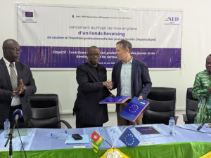 Togo : un fonds de 655 millions FCFA pour financer l&rsquo;installation des dipl&ocirc;m&eacute;s de l&rsquo;IFAD-Aquaculture