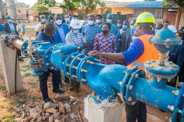 Accès à l’eau potable : en tournée, Victoire Dogbé détaille les ambitions du gouvernement