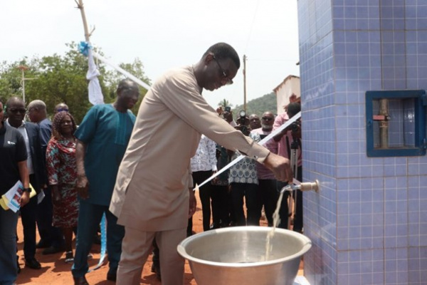 Togo : de nouvelles infrastructures d’adduction d’eau potable inaugurées à Blitta et Agou