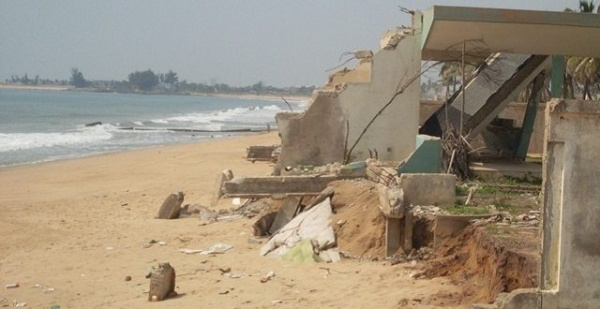 WACA-ResIP : des travaux pour le renforcement de la côte transfrontalière Togo-Bénin