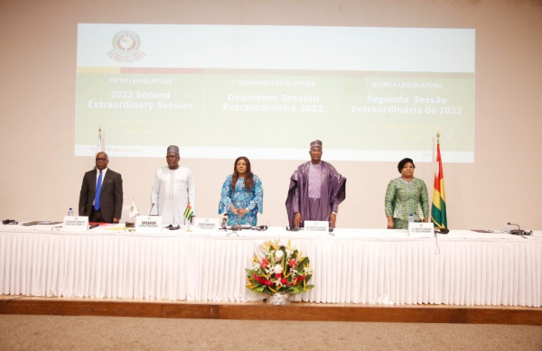 Lomé accueille la session budgétaire du parlement de la CEDEAO