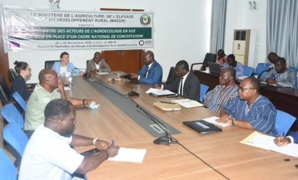 La promotion de l’agroécologie dans les politiques agricoles au cœur d’une rencontre à Lomé