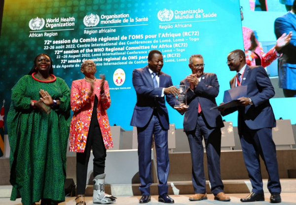 World Health Organization (WHO) celebrates Togo for eradicating four neglected tropical diseases