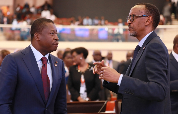 Togo : Faure Gnassingbé au sommet de l’IA à Kigali 