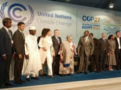 COP27: Togolese delegation led by Foli Katari, Minister of Environment