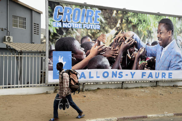 Faure Gnassingbé elected with a majority 72.36% of votes in the first round of presidential elections (provisional results)