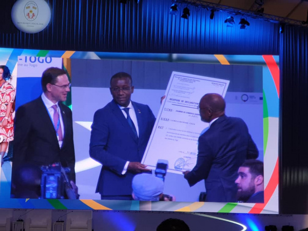 European chamber of commerce of Togo officially launched