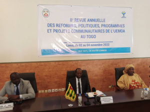 Uemoa : 8&egrave; revue des programmes et projets communautaires au Togo