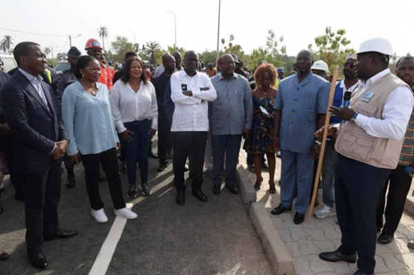 Au Togo, Ousmane Diagana visite les chantiers financés par la Banque mondiale