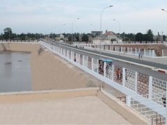 Some water retention basins will be connected in Lomé, under the PIDU
