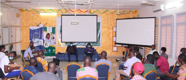 Nunya Lab recently held its first Mercredi Talks since the Covid-19 pandemic broke out in Togo