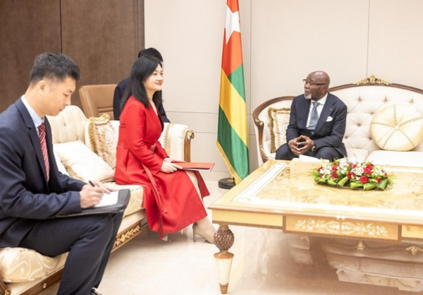 Togo, China Seek Closer Ties as New Ambassador Presents Credentials