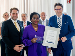 Togolese Prime Minister receives Carl Von Carlowitz Prize for sustainable development