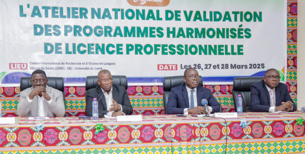 Togo : des examens nationaux pour les licences professionnelles
