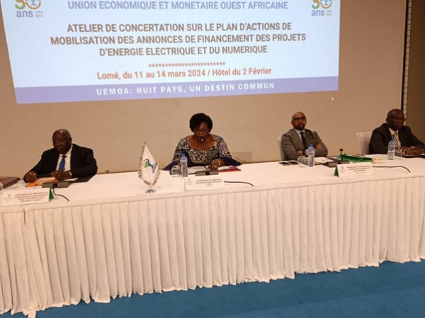 A Lomé, les pays de l&#039;Uemoa planchent sur la couverture universelle en électricité à l’horizon 2033