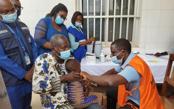 Togo : 269 000 enfants ciblés par la campagne de vaccination contre le paludisme