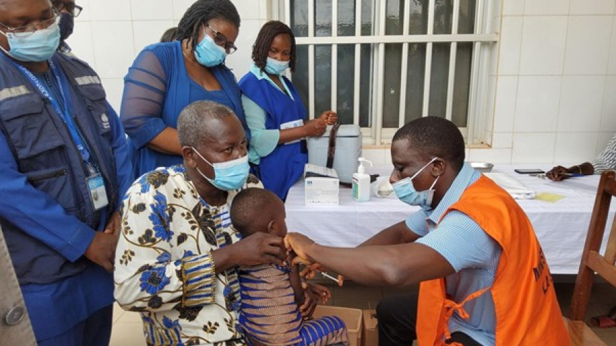 Togo : 269 000 enfants ciblés par la campagne de vaccination contre le paludisme