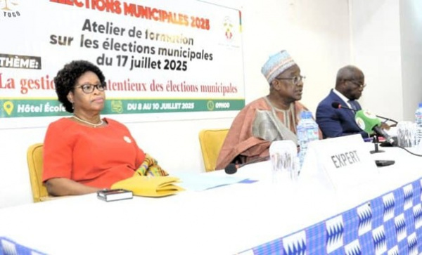 Municipales 2025 : les acteurs électoraux se forment à la gestion des contentieux à Lomé