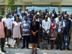 A delegation of the FNFI is currently in Ouagadougou for the 4th African Microfinance Week