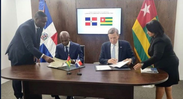 Naissance de relations diplomatiques entre le Togo et la République Dominicaine