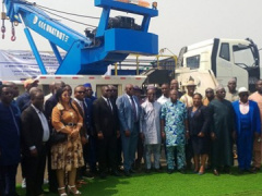 Togo transport union deploys crane trucks to speed up roadside recovery