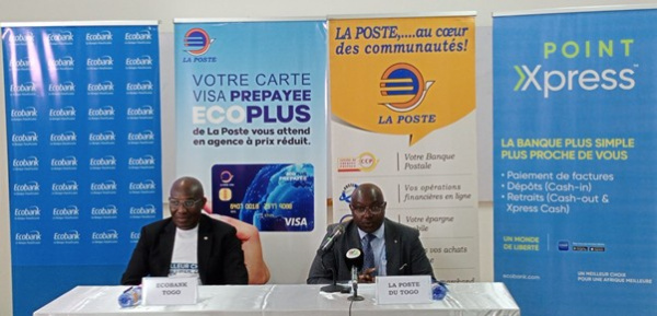 Financial Inclusion: Ecobank Togo, La Poste Launch Two New Products