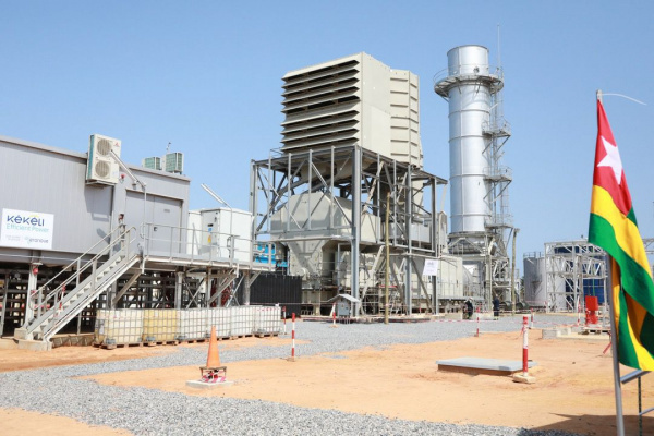 President Gnassingbe inaugurates the Kekeli Efficient Power thermal plant