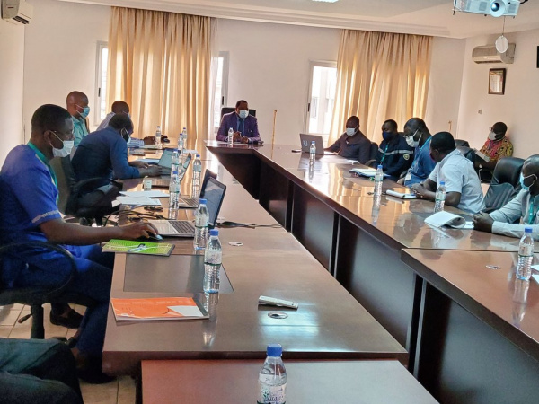 Après la reprise, l&#039;Aéroport de Lomé évalue sa riposte à la Covid-19