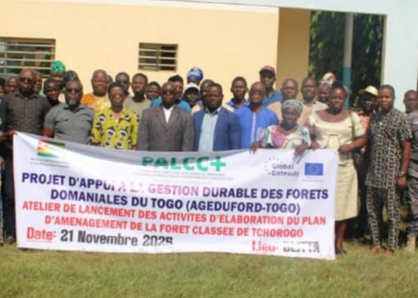 Togo : lancement de l’élaboration du plan d’aménagement de la forêt classée de Tchorogo