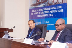 S&ucirc;ret&eacute; des installations portuaires : l'Organisation maritime internationale &eacute;tait &agrave; une session de formation &agrave; Lom&eacute;