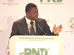 President Faure Gnassingbé officially launches PND