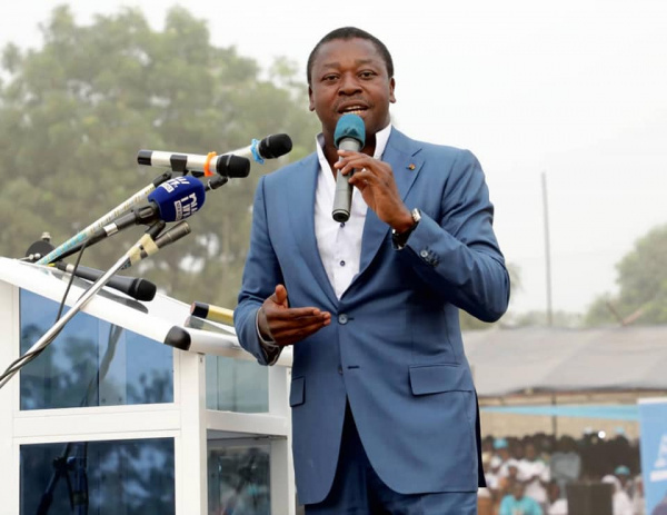 Faure Gnassingbé promises fully free caesarean sections ahead of coming elections