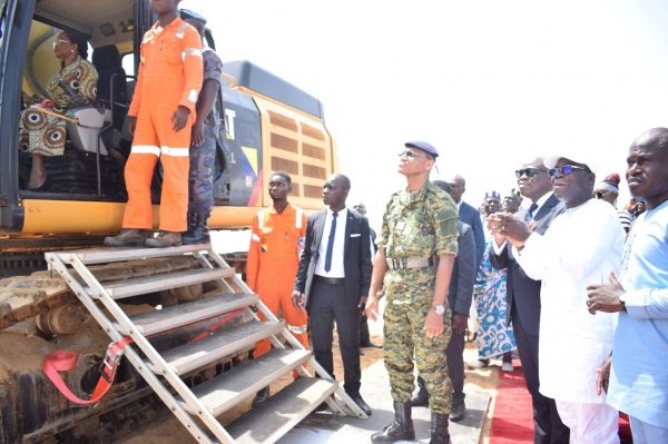 Togo : lancement des grands travaux de protection de la côte transfrontalière avec le Bénin