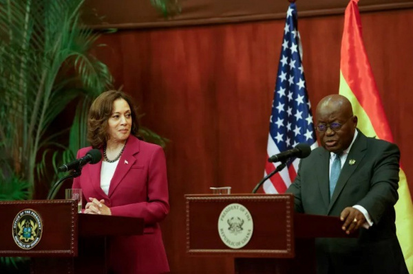 Kamala Harris announces $100M support to help Togo and three other West African countries fight insecurity