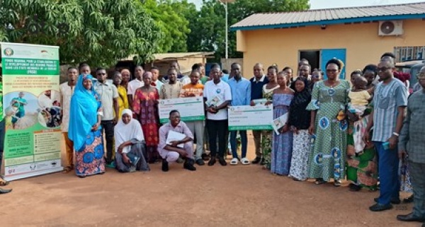 Région des Savanes : la Cedeao appuie des jeunes pour développer des activités agro-pastorales