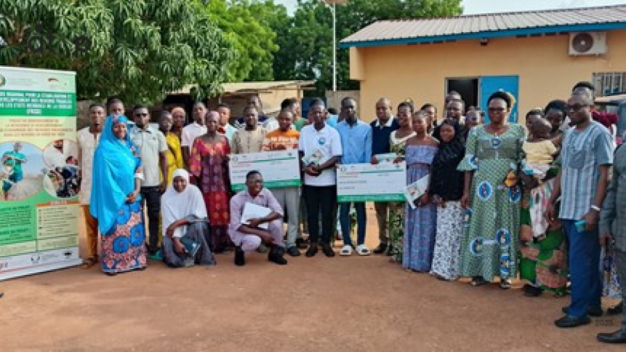 Région des Savanes : la Cedeao appuie des jeunes pour développer des activités agro-pastorales