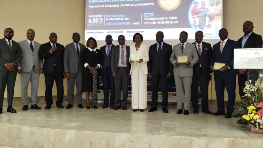 brvm-le-social-bond-de-60-milliards-fcfa-de-la-crrh-uemoa-entre-en-bourse