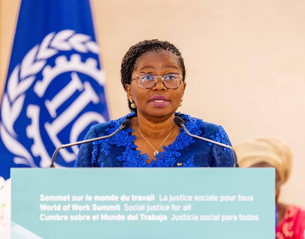 Justice sociale : au forum de Genève, Victoire Dogbé présente les priorités du Togo
