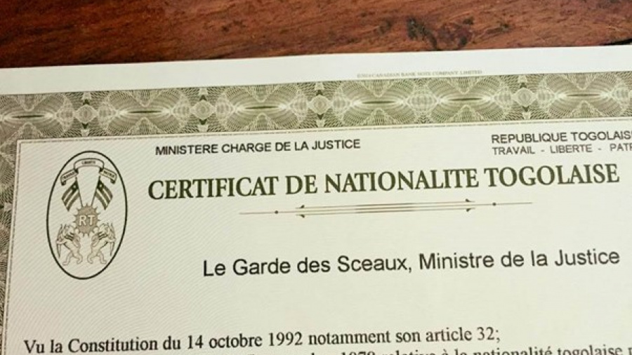 Diaspora : près de 1400 certificats de nationalité délivrés aux Togolais de l&#039;extérieur