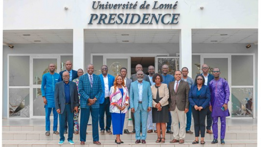 La Fondation Sheyi Emmanuel Adebayor facilite un nouveau partenariat américain pour l&#039;Université de Lomé