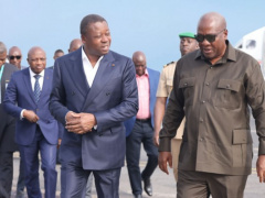 Togo-Ghana: President Gnassingbé Attends President Mahama&#039;s Inauguration