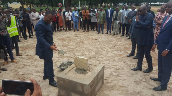 Innovation &amp; Tech: the First stone of the U-Lab incubator was laid at the University of Lomé