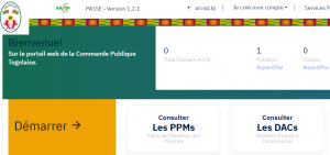 Togo : l&rsquo;ARCOP digitalise la demande d&rsquo;attestation de paiement de la redevance de r&eacute;gulation