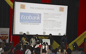 Ecobank Foundation sponsors “Sembène Ousmane” award at FESPACO in Ouagadougou