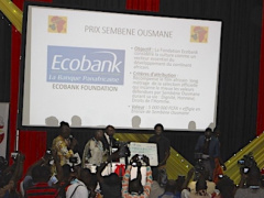 Ecobank Foundation sponsors “Sembène Ousmane” award at FESPACO in Ouagadougou