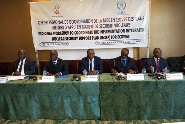 Sécurité nucléaire : les pays de la CEDEAO définissent à Lomé, un plan de coopération régionale