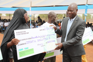 Le FSRP, programme financ&eacute; par la Banque mondiale, appuie plus de 800 producteurs agricoles dans les Savanes